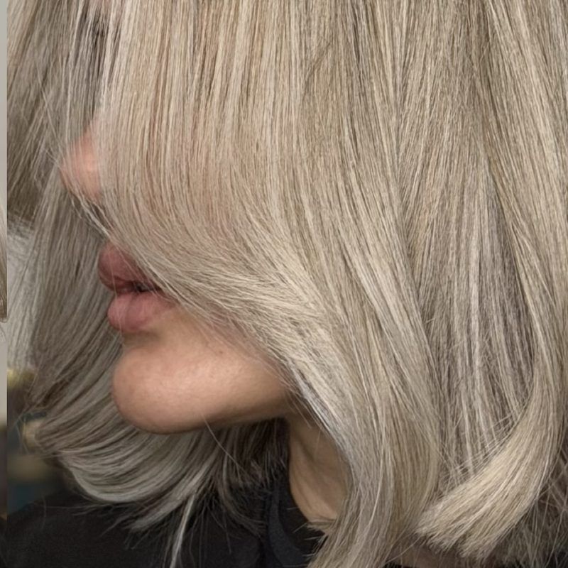 Platinum blonde