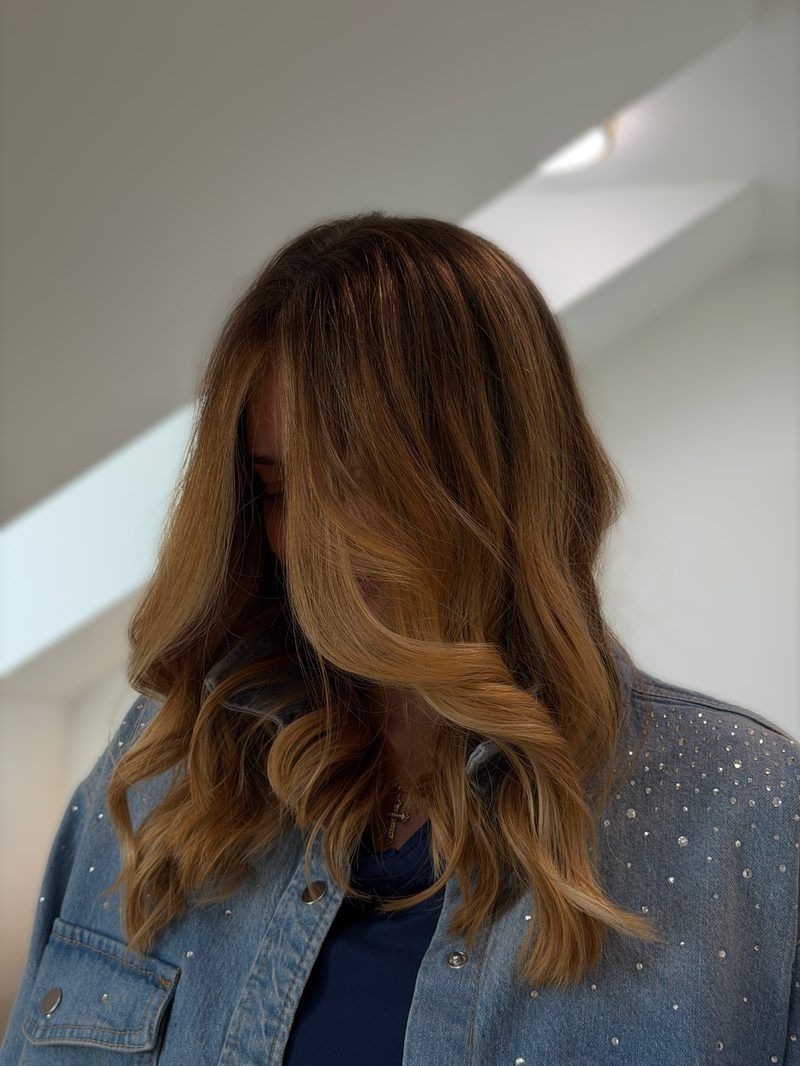 Warm balayage
