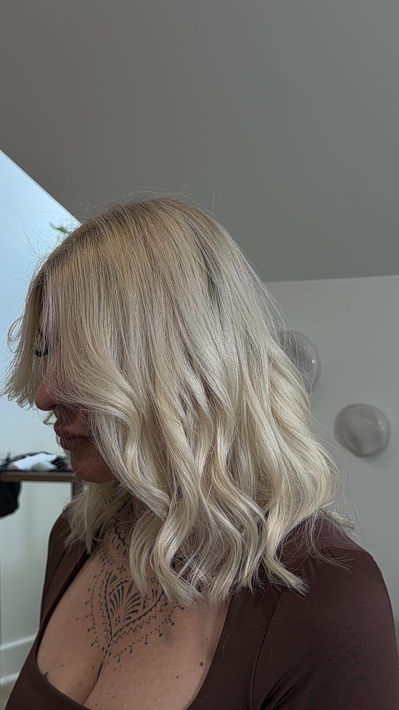 Golden balayage